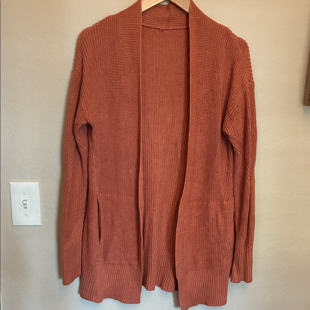 Lululemon Open-Front Knit Sweater